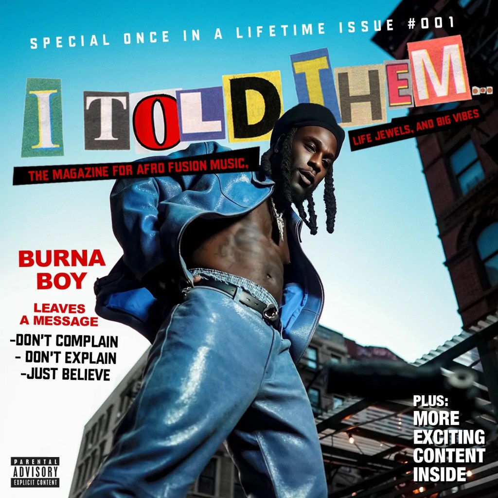 Burna Boy – I Told Them Album