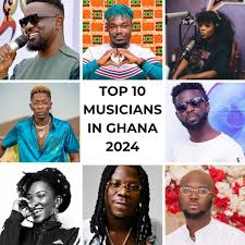 Ghanaian Artists Ranking Top Ten (10) for 2024