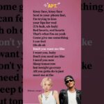 APT. - ROSÉ & Bruno Mars lyrics #brunomars #apt #rosé_bruno_apt #lyrics #rosé 1780476501_maxresdefault.jpg